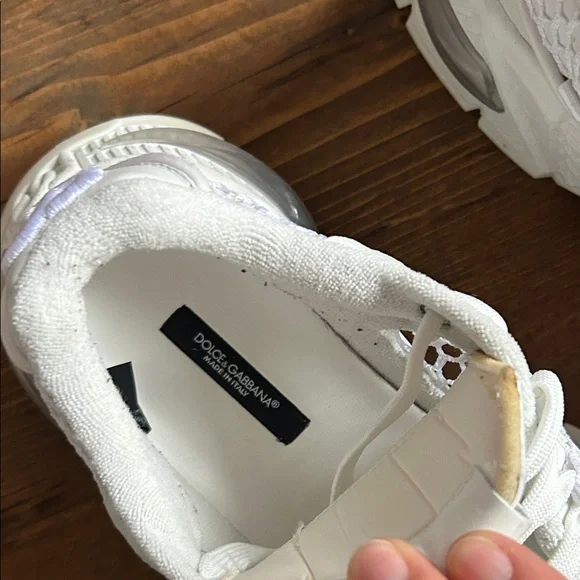 Dolce & Gabbana White Sneakers - Picture 2 of 8